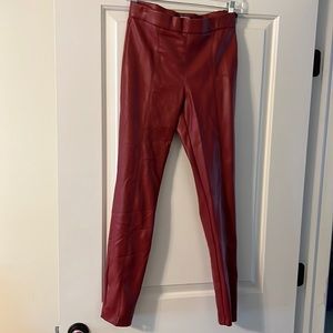Zara Faux Leather Leggings